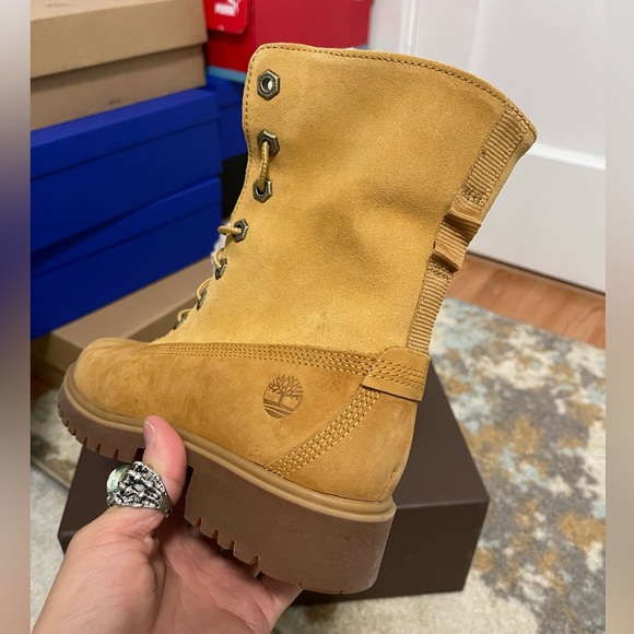 Like New Women’s Size 5.5 (Euro Size 36) Timberland Jayne Fleece Fold-down Boots - Picture 9 of 14